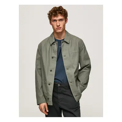 Khaki Mens Light Jacket Pepe Jeans - Men