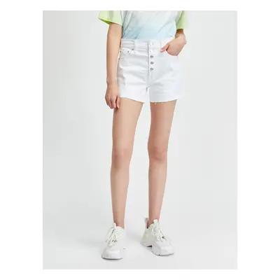 GAP Denim Shorts with Buttons - Women