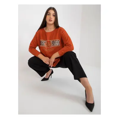 Blouse-VI-BZ-2901.49P-dark orange