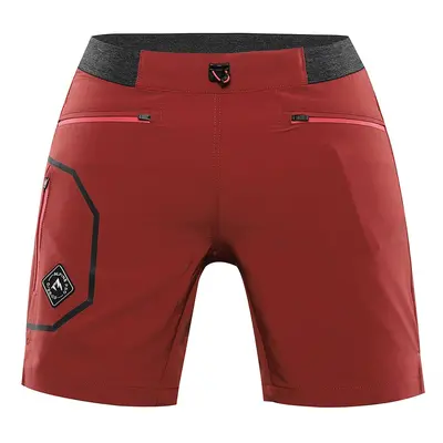 Women's outdoor shorts ALPINE PRO ZAMBA chilli