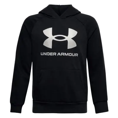 Boys' sweatshirt Under Armour RIVAL FLEECE HOODIE black