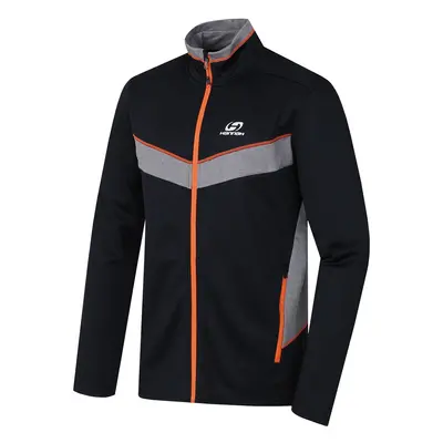 Men's sweatshirt Hannah TREYVON anthracite (orange)