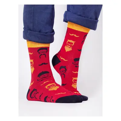 Yoclub Man's Cotton Socks Patterns Colors SKA-0054F-H400