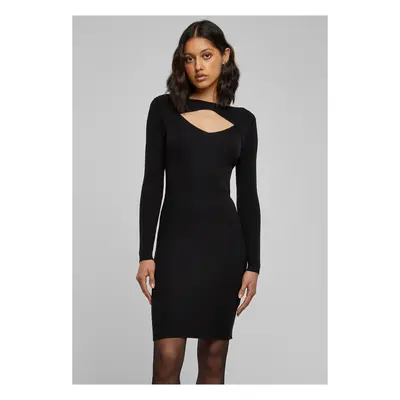 Women's Cut Out Dress Black