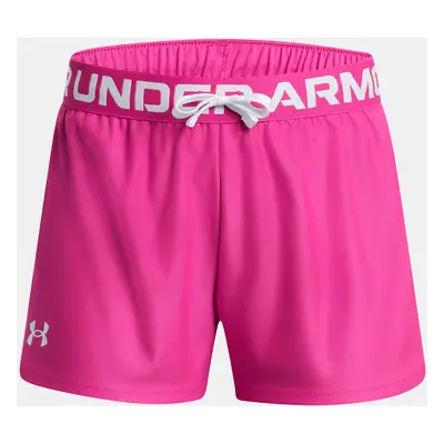 Under Armour Shorts Play Up Solid Shorts-PNK - Girls