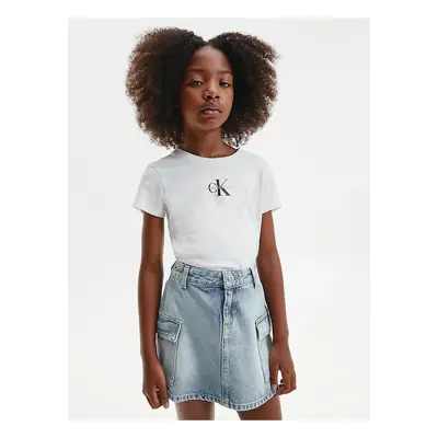 White girls' T-shirt Calvin Klein Jeans - Girls