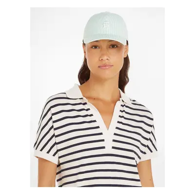 Light Blue Women's Striped Cap Tommy Hilfiger Iconic Prep - Women