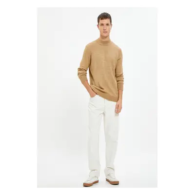 Koton Men's Beige Sweater