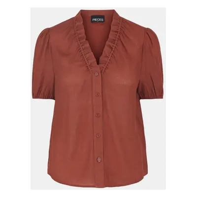 Brown blouse Pieces Lynwen - Women