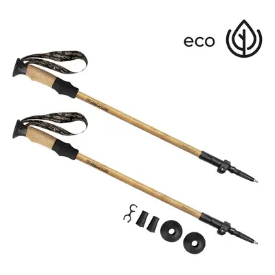 Spokey EKO FRIENDLY BASTONE Trekking buds, 3-piece, made of natural bamboo