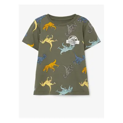 Khaki boys patterned t-shirt name it Jalil - Boys