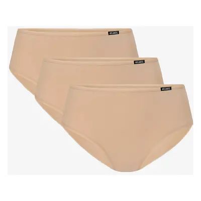 Women's classic panties ATLANTIC 3Pack - beige