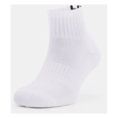 Under Armour Socks Core QTR 3PK-WHT - unisex