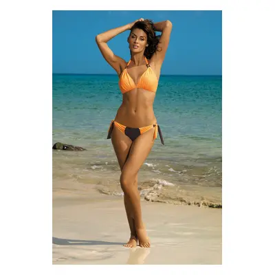 Roxie Seppia-Paperino swimsuit M-326 Orange with Chocolate (105) As in the picture