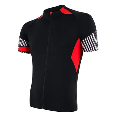 Men's Jersey Sensor Cyklo Race Black/Red