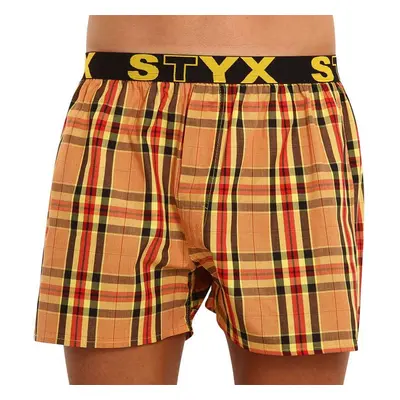 Men's briefs Styx sports rubber multicolored