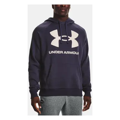 Under Armour Sweatshirt UA Rival Fleece Big Logo HD-GRY - Mens