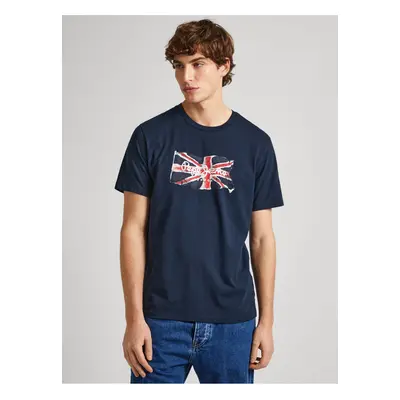 Dark blue men's T-shirt Pepe Jeans - Men