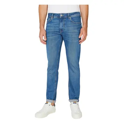 Blue men's tapered fit jeans Pepe Jeans - Men