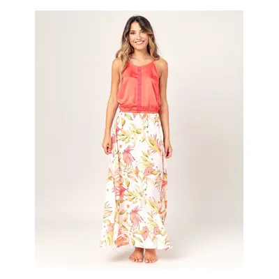 Rip Curl ISLAND LONG DRESS Coral dress