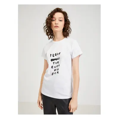 White Women's T-Shirt Diesel - Women