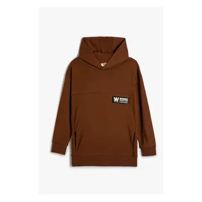 Koton Boy's Brown Sweatshirt