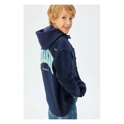 Koton Navy Blue Boy Jacket