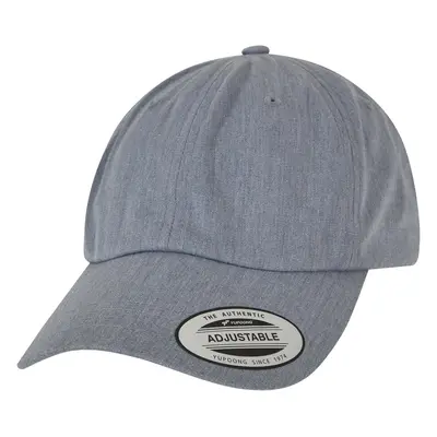 Men's cap Twill heather gray