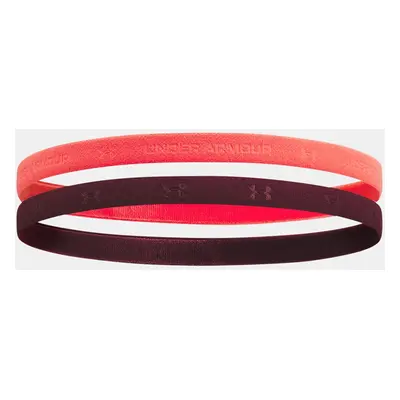 Under Armour Headbands Ws Adjustable Mini Bands-RED - Women