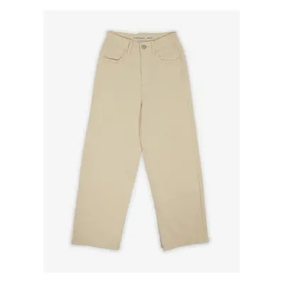 Beige Girly Wide Pants Tom Tailor - Girls