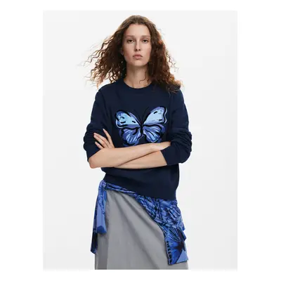 Women's sweatshirt Desigual Butterfly - Women's