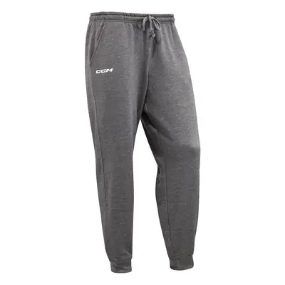 Men's CCM Team Fleece Cuffed Jogger Dark Grey Pants