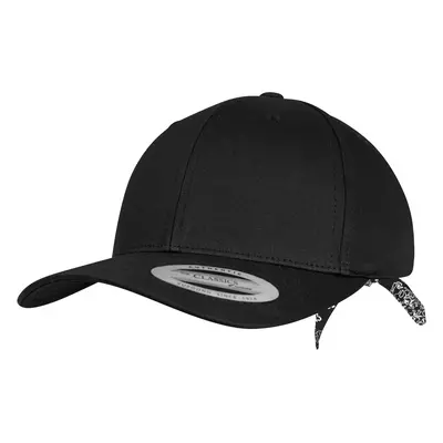 Curved Bandana Tie Snapback blk/blk