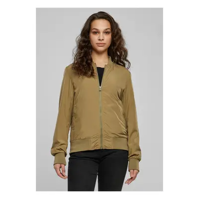 Women's Light Bomber jacket in khaki