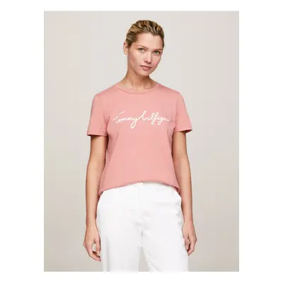 Pink women's T-shirt Tommy Hilfiger - Women's