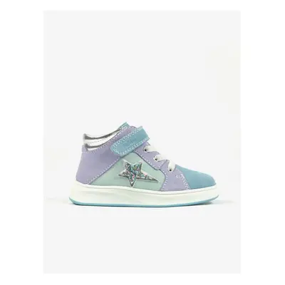 Purple and blue girly sneakers Richter - Girls