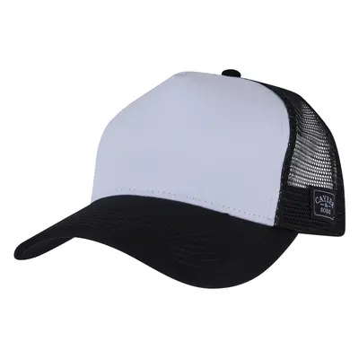 Cayler and Sons Basic Retro Trucker Cap - White/Black