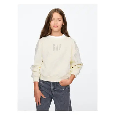 GAP Children's oversize sweatshirt with logo - Girls