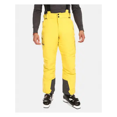 Men's ski pants KILPI MIMAS Yellow