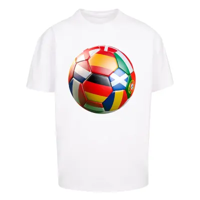 Men's T-shirt Football's coming Home Europe Tour white