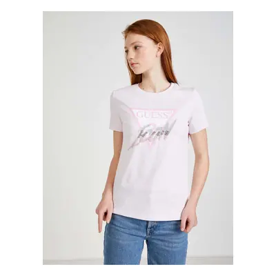 Light pink women's T-shirt Guess - Women