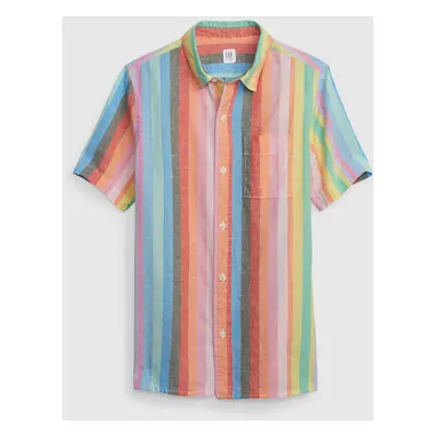 GAP Children's shirt oxford with flax - Boys