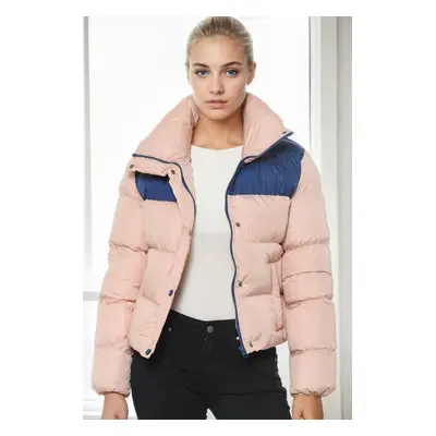 Z6649 DEWBERRY LADIES' COAT-PINK