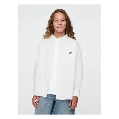 GAP Children's Oversize Oxford Shirt - Boys