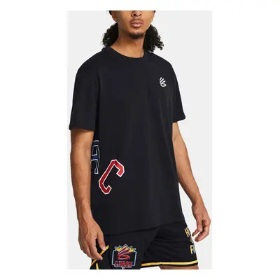 Under Armour T-Shirt Curry Arc HW Tee-BLK - Men's