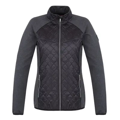 Women's hybrid midlayer Hannah ELSA anthracite/dark gray melange