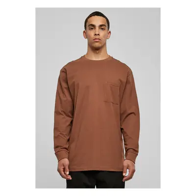 Heavy Oversized Pocket Longsleeve Bark