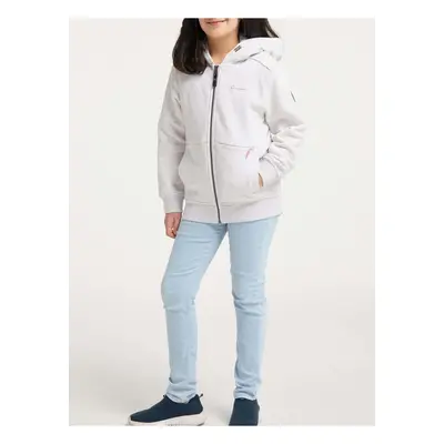 White Girls' Zipper Hoodie Ragwear Theea - Girls