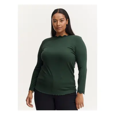 Green Long Sleeve T-Shirt Fransa - Women