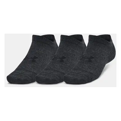 Under Armour Socks UA Essential No Show 3pk-BLK - unisex